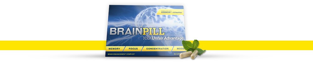 brain pill contains  Cognizin® and Synapsa™